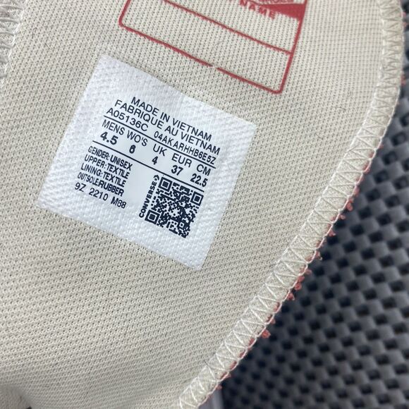 Converse Run Star Hike Platform High Top Sneakers Womens 6 Mens 4.5 Light Red - Picture 14 of 14